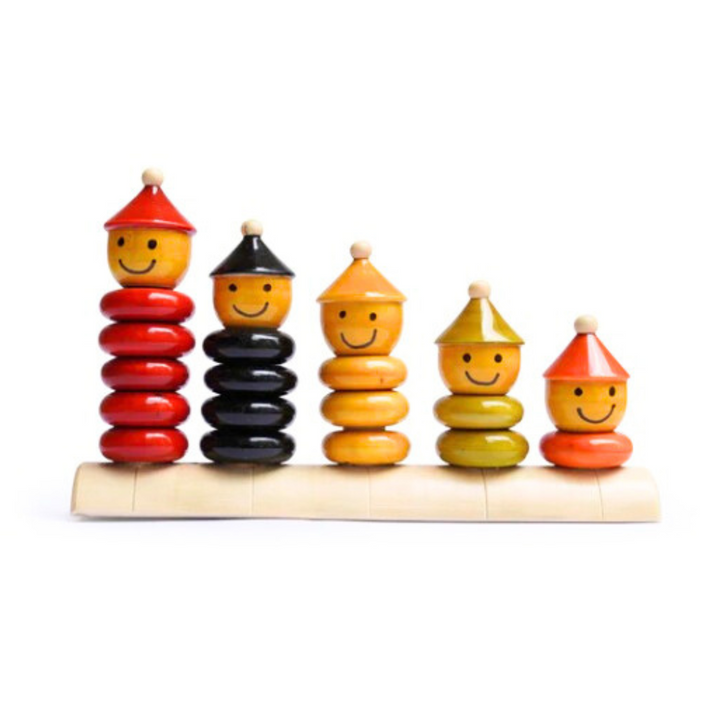 Wooden PAPE Stacker Set