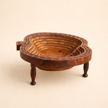 Wooden Spring Fruit Basket - Apple 4