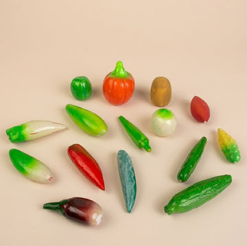 Wooden Vegetable Set 3