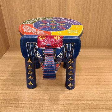 Elephant Stool (Blue) 2