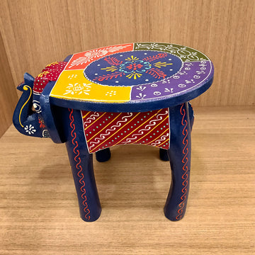 Elephant Stool (Blue) 2