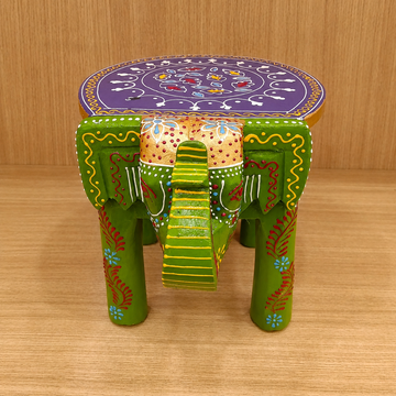 Elephant Stool (Green) 2