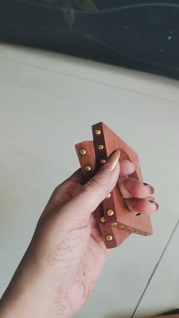 Square Circle Charm (Set of 2)