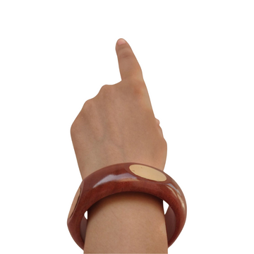 Wooden Brass Bangles