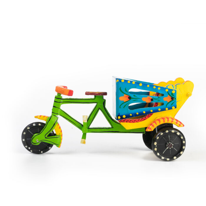 Wooden Cycle Rickshaw - Small