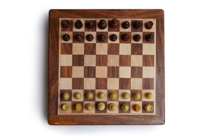 Wooden Magnetic Drawer Chessboard