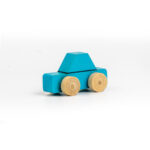 Wooden Sports Car - Blue