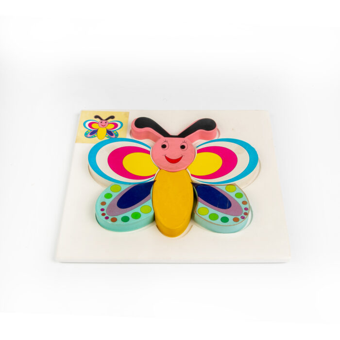 Wooden Board Puzzle - Butterfly