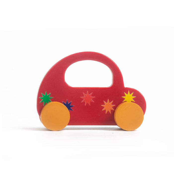 Colourful Pull N Push Vehicle Cars - Set of 10