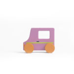 Colourful Pull N Push Vehicle Cars - Set of 10