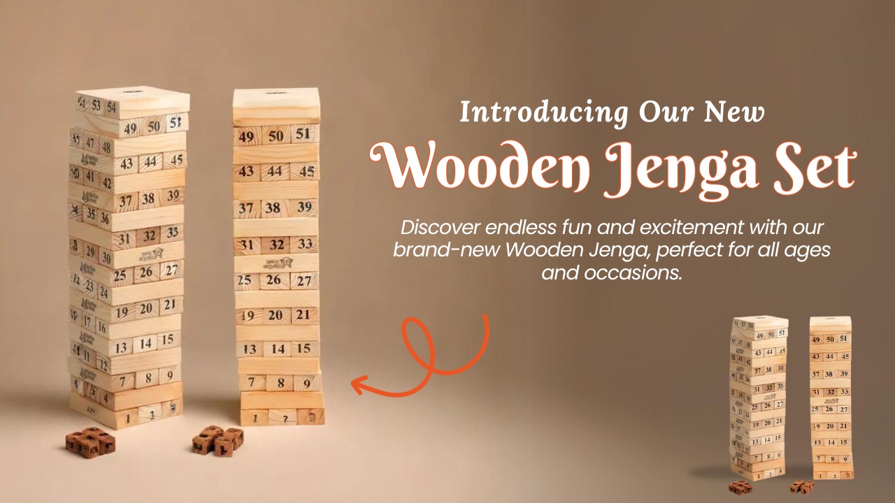 wooden jenga