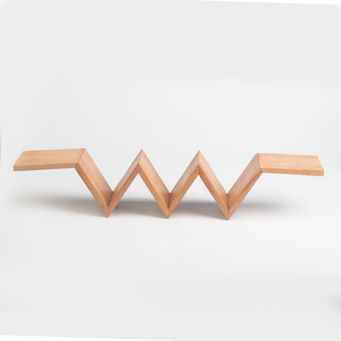 Wooden Zig Zag Platter